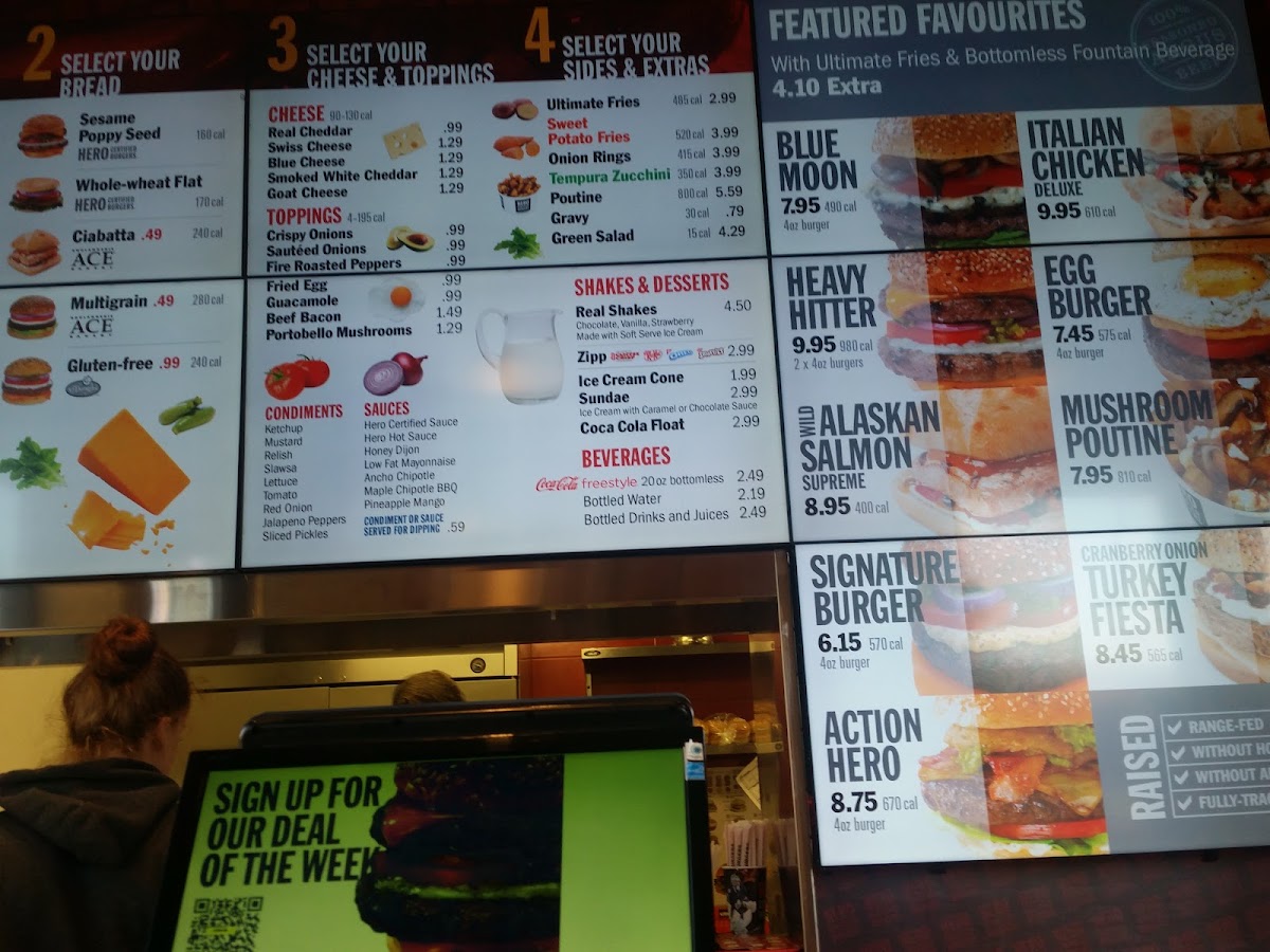 Menu Hero Certified Burgers - Bronte-3