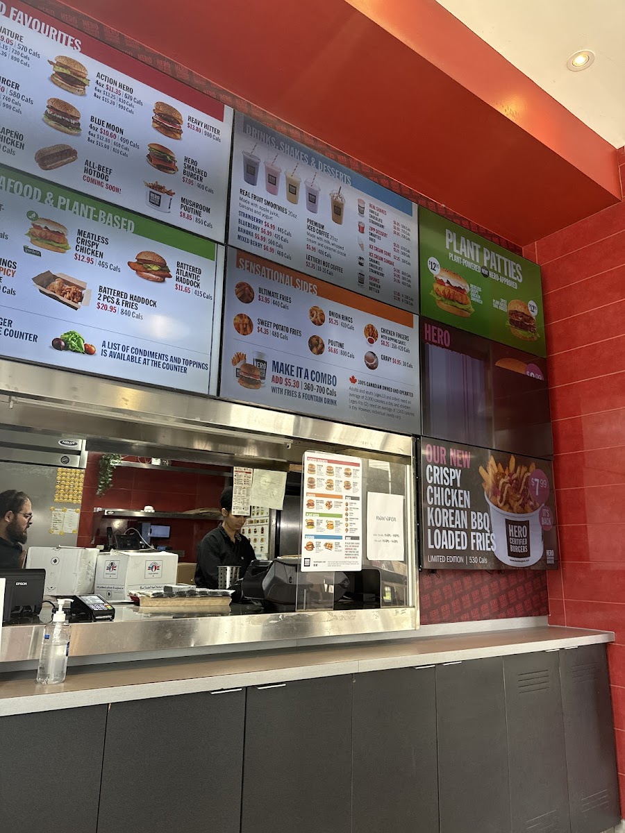 Menu Hero Certified Burgers - Bronte-4