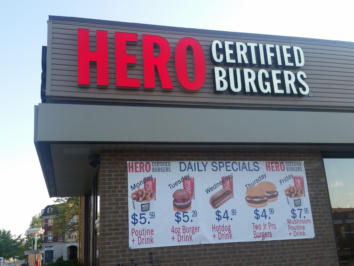 Menu Hero Certified Burgers - Bronte-8